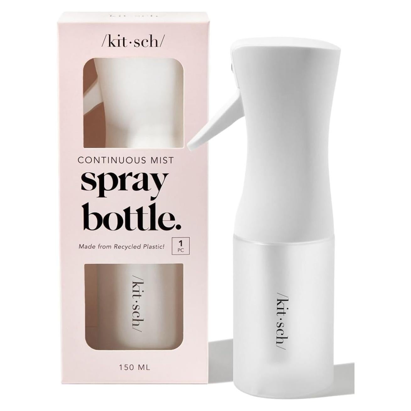 Botella Spray Continuo Kitsch 150ml - Atomizador Ecológico Blanco