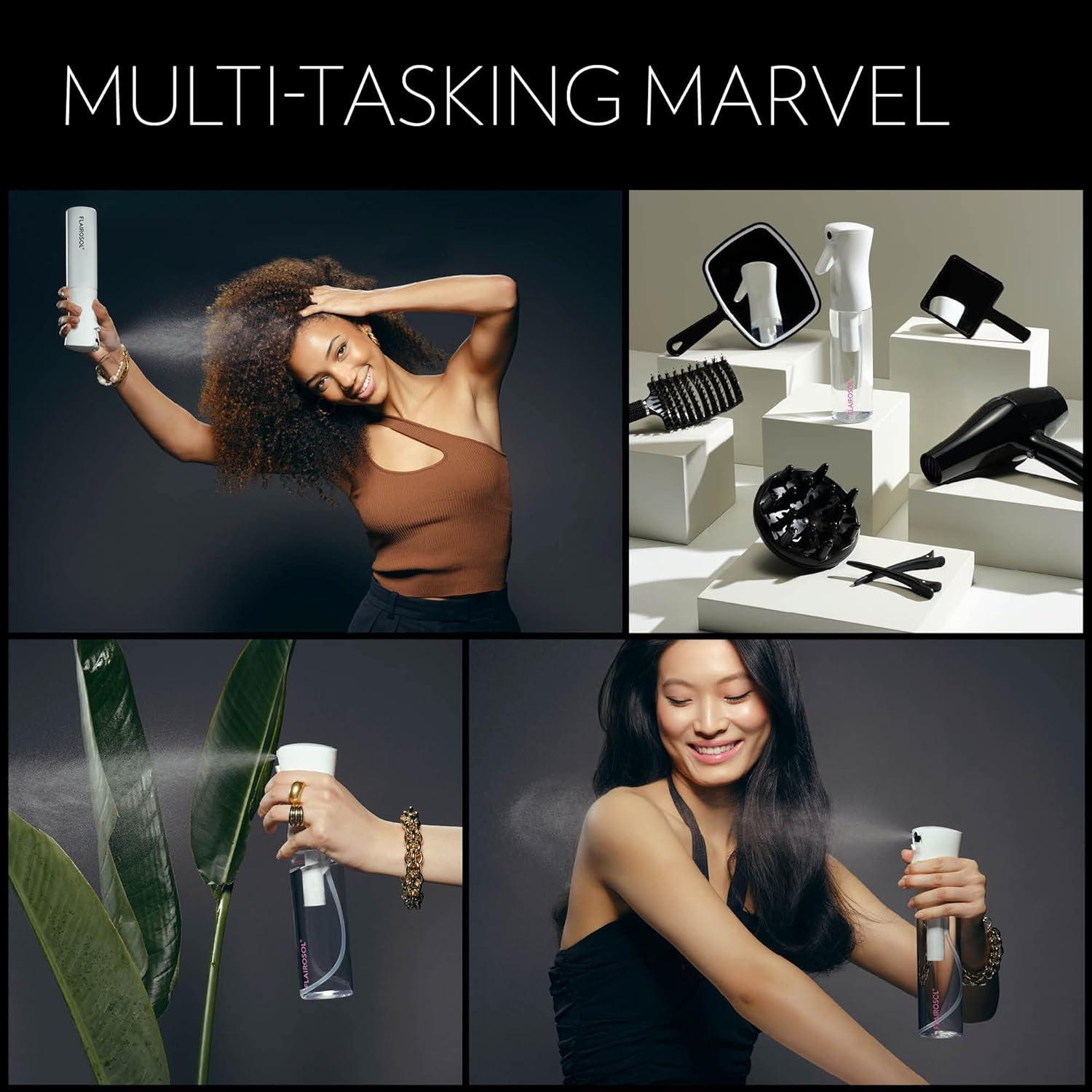 Botella Spray Nebulizador Flairosol 300ml Transparente