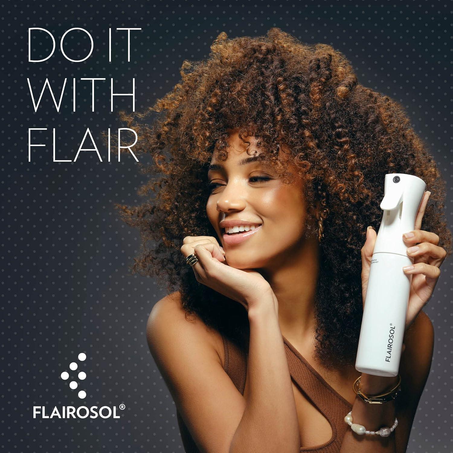 Botella Spray Nebulizador Flairosol 300ml Transparente