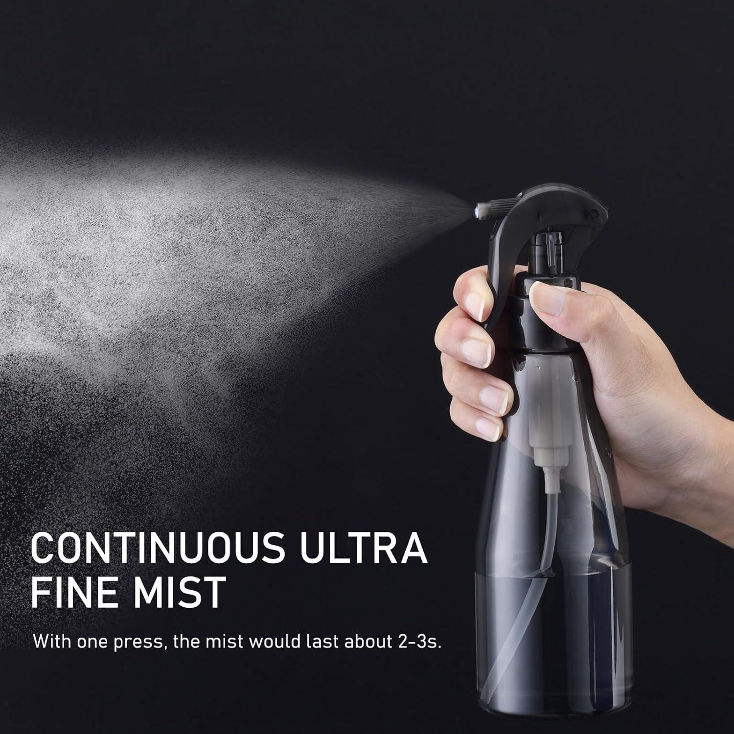 Botella Spray Continuo Lusiyi 300ml para Cabello y Plantas