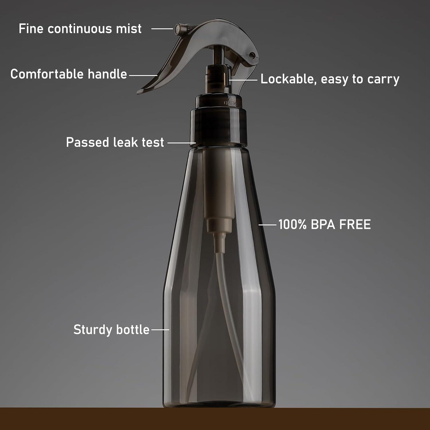 Botella Spray Continuo Lusiyi 300ml para Cabello y Plantas