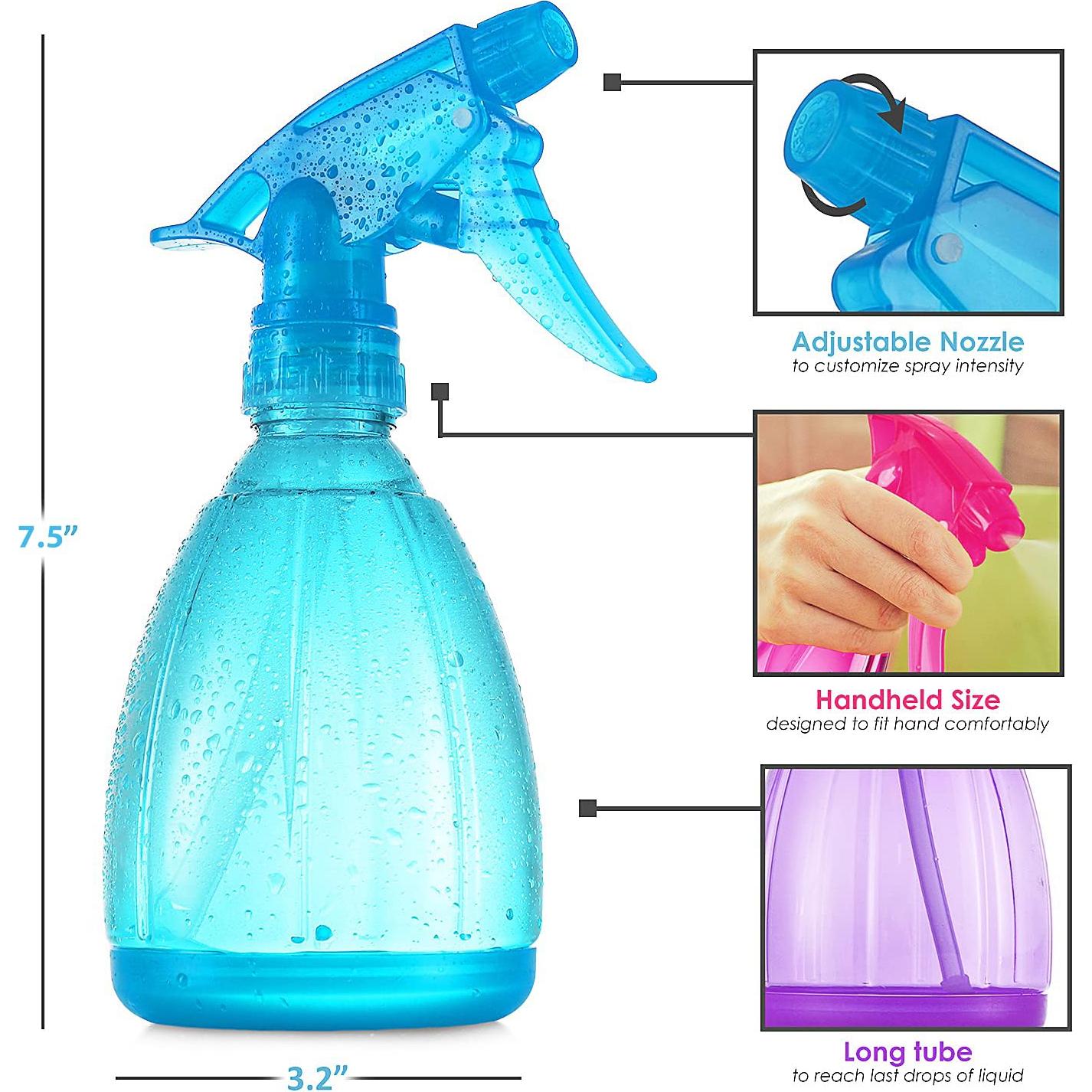 Botellas de Spray DilaBee 355ml - Paquete de 3 Colores Vibrantes