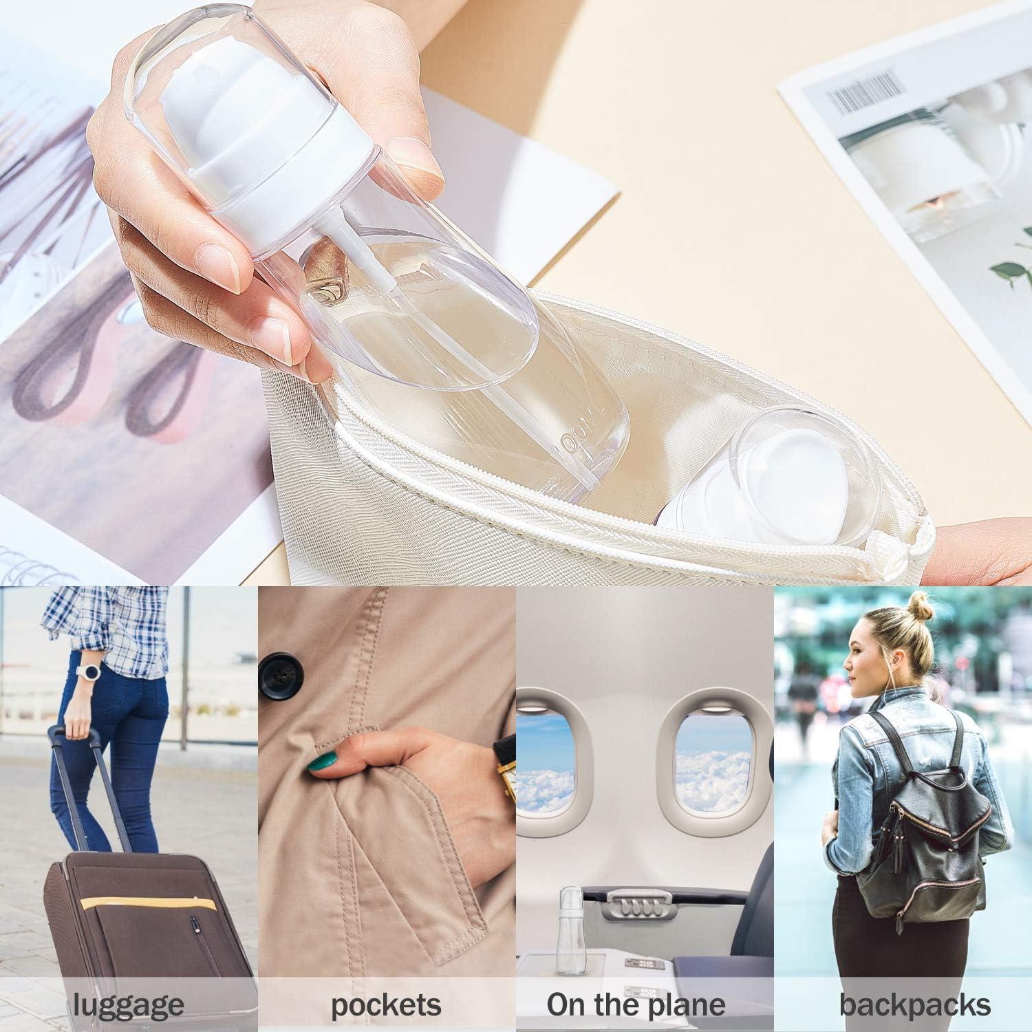 Botellas de Spray Reutilizables Yolaist 100ml - 2 Paquete