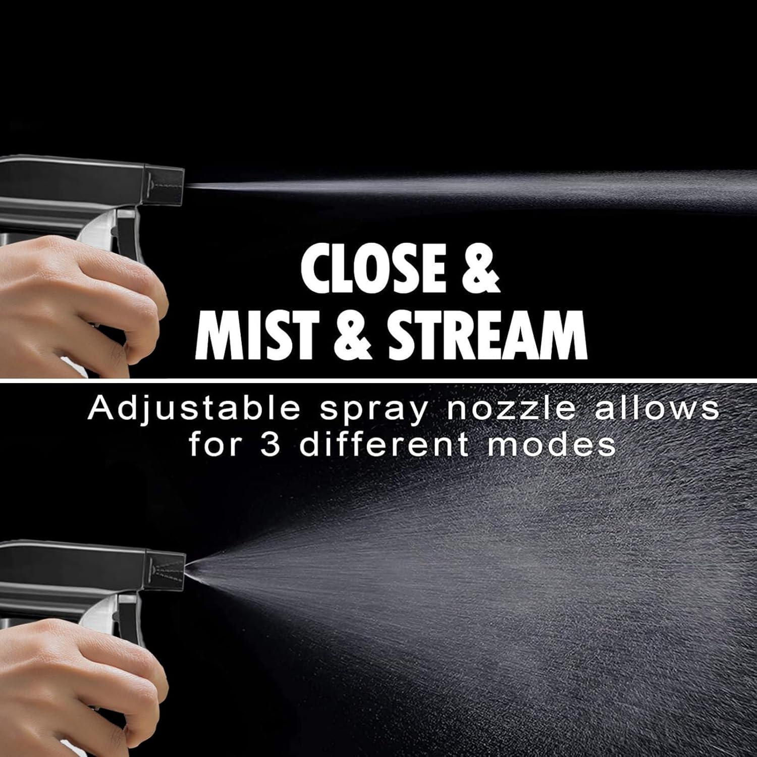 Botellas de Spray de Plástico FANSTINOW 300ml 2Pack Ajustable