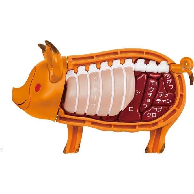 Rompecabezas Cerdo Asado MegaHouse KAITAI 9.91x6.03cm