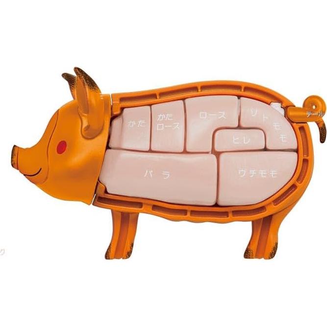 Rompecabezas Cerdo Asado MegaHouse KAITAI 9.91x6.03cm