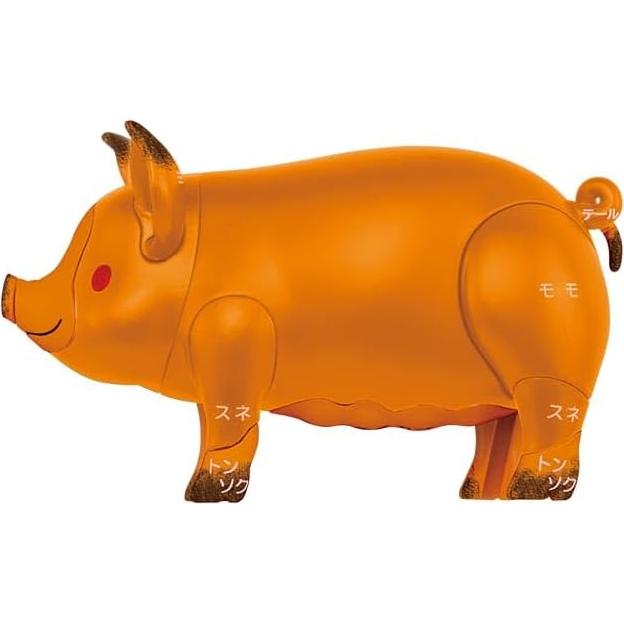 Rompecabezas Cerdo Asado MegaHouse KAITAI 9.91x6.03cm