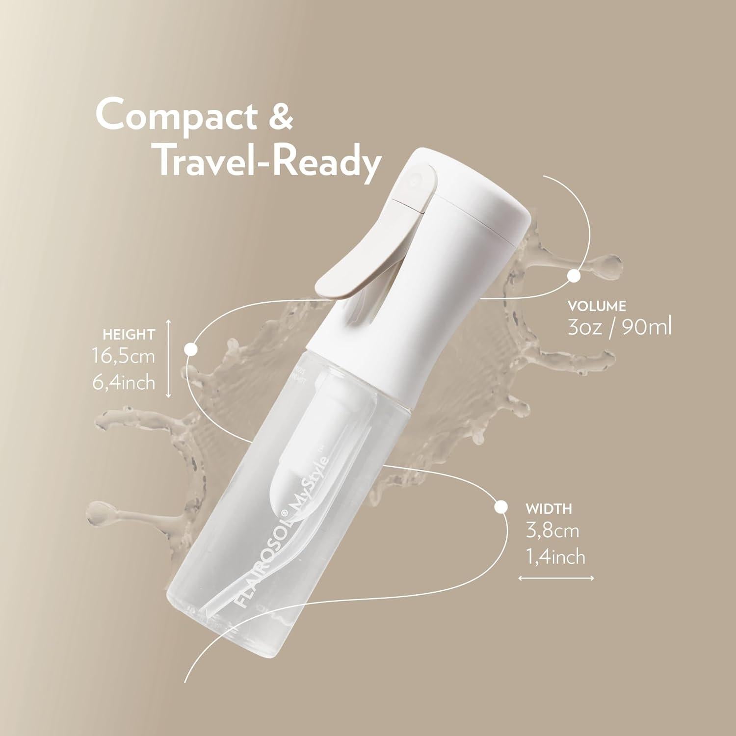 Botella de Spray FLAIROSOL 90ml - Nebulizador de Agua Ultra Fino