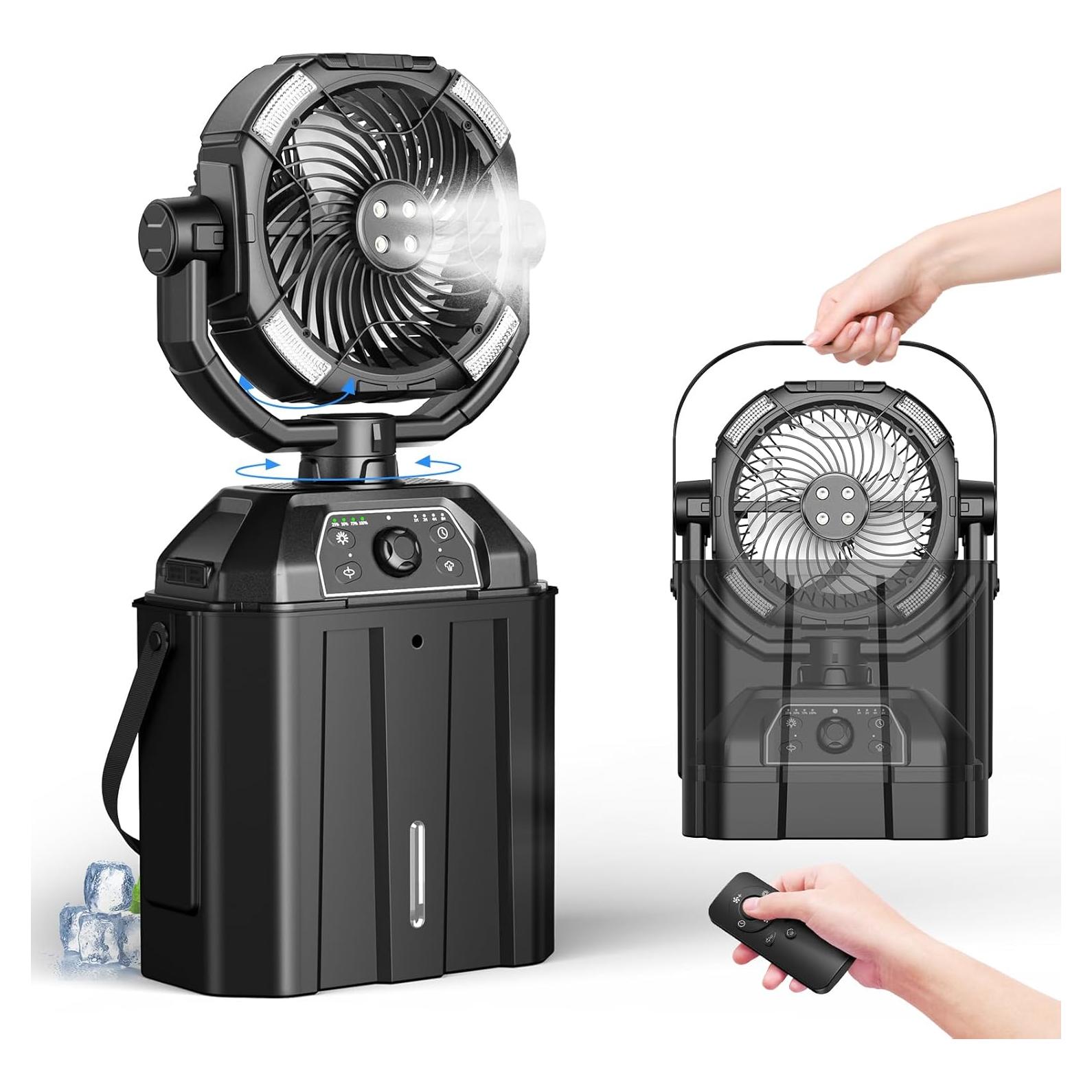 Ventilador de Nebulización Kocyare hw-003 25000mAh Oscilante