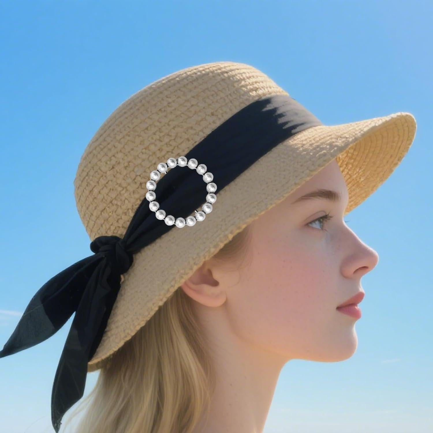 Paquete de 8 Anillos para Bufanda Atarasia - Clips Premium Oro/Plata