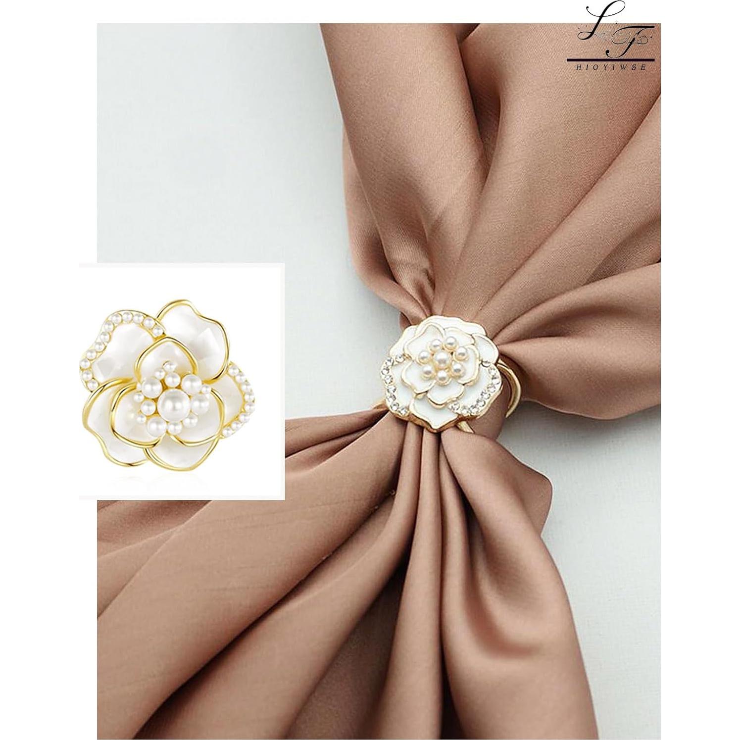 Hebillas para Bufandas de Seda Hioyiwse - 3 Estilos, 45g