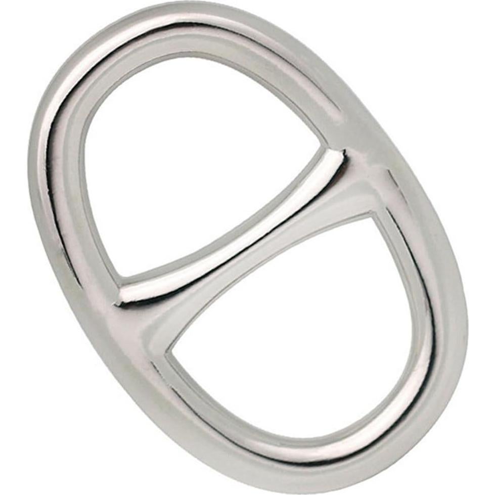 Anillo de Bufanda para Mujeres YANQINQINI Diseño Simple 3.4x2.4cm