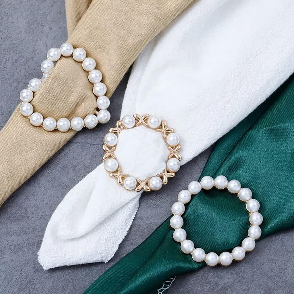 Clip de bufanda y camiseta 6 piezas Multicolor para mujeres