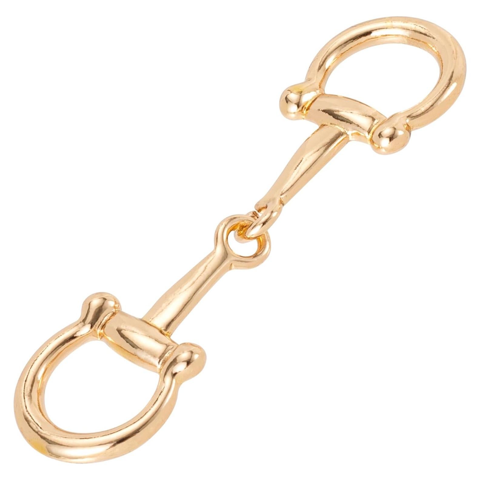 Anillo de Bufanda Joez Dorado de Seda para Mujeres - Clip Elegante