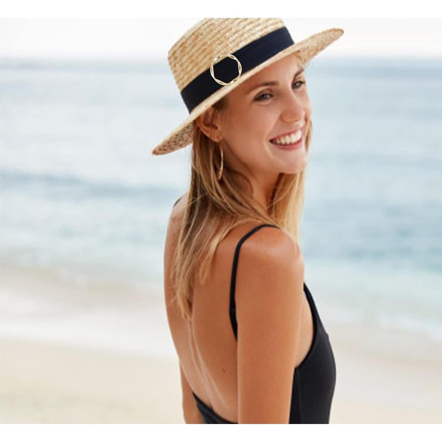 5 Clips para Bufandas y Ropa DHATMYC - Metal Decorativo