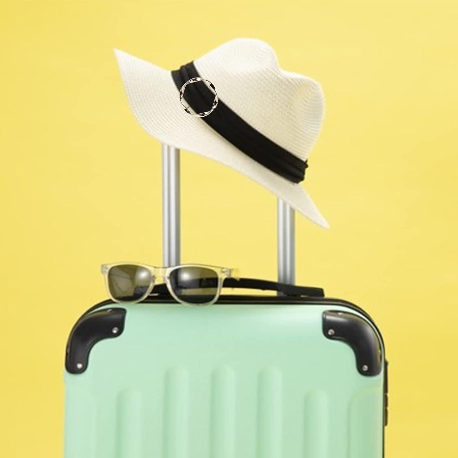 5 Anillos de Bufanda Clip de Metal ATCYMI para Mujeres 35mm