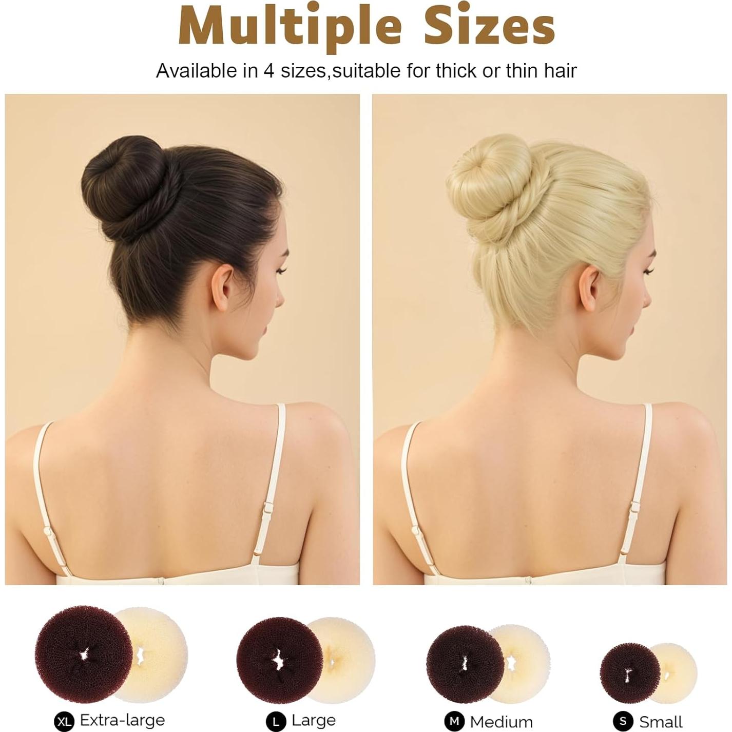 Conjunto Hacedor de Moño FANDAMEI 8 Piezas con Horquillas