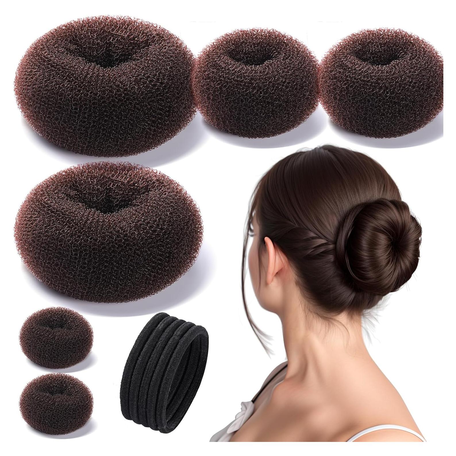 Conjunto de Fabricantes de Moño Teenitor - 3 Tamaños y 5 Bandas