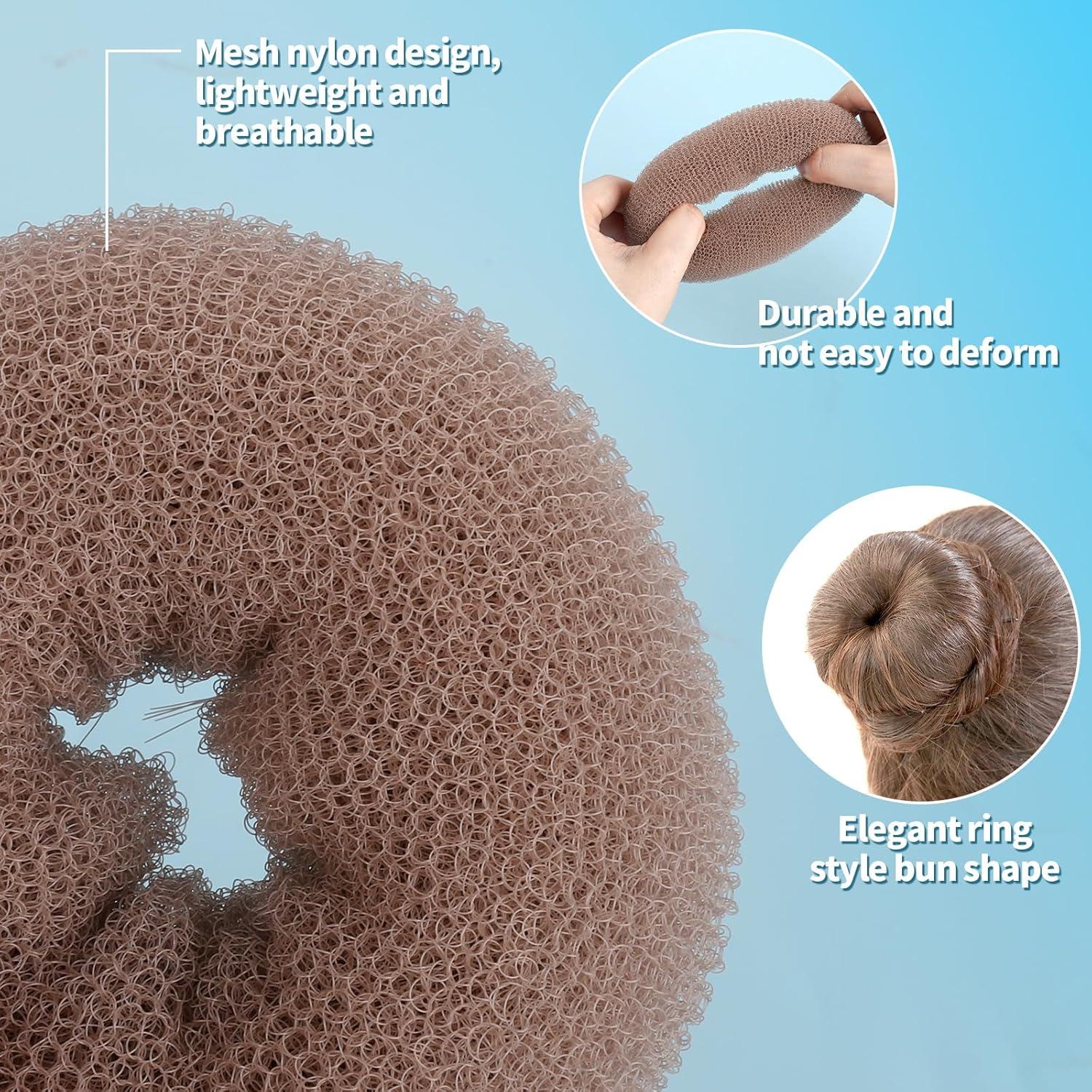 Kit Hacedores de Moños FANDAMEI - 4 Donuts y Accesorios