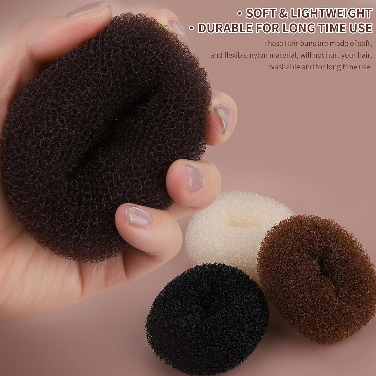 Conjunto de Donuts para Moño Mediano Teenitor - 4 Colores