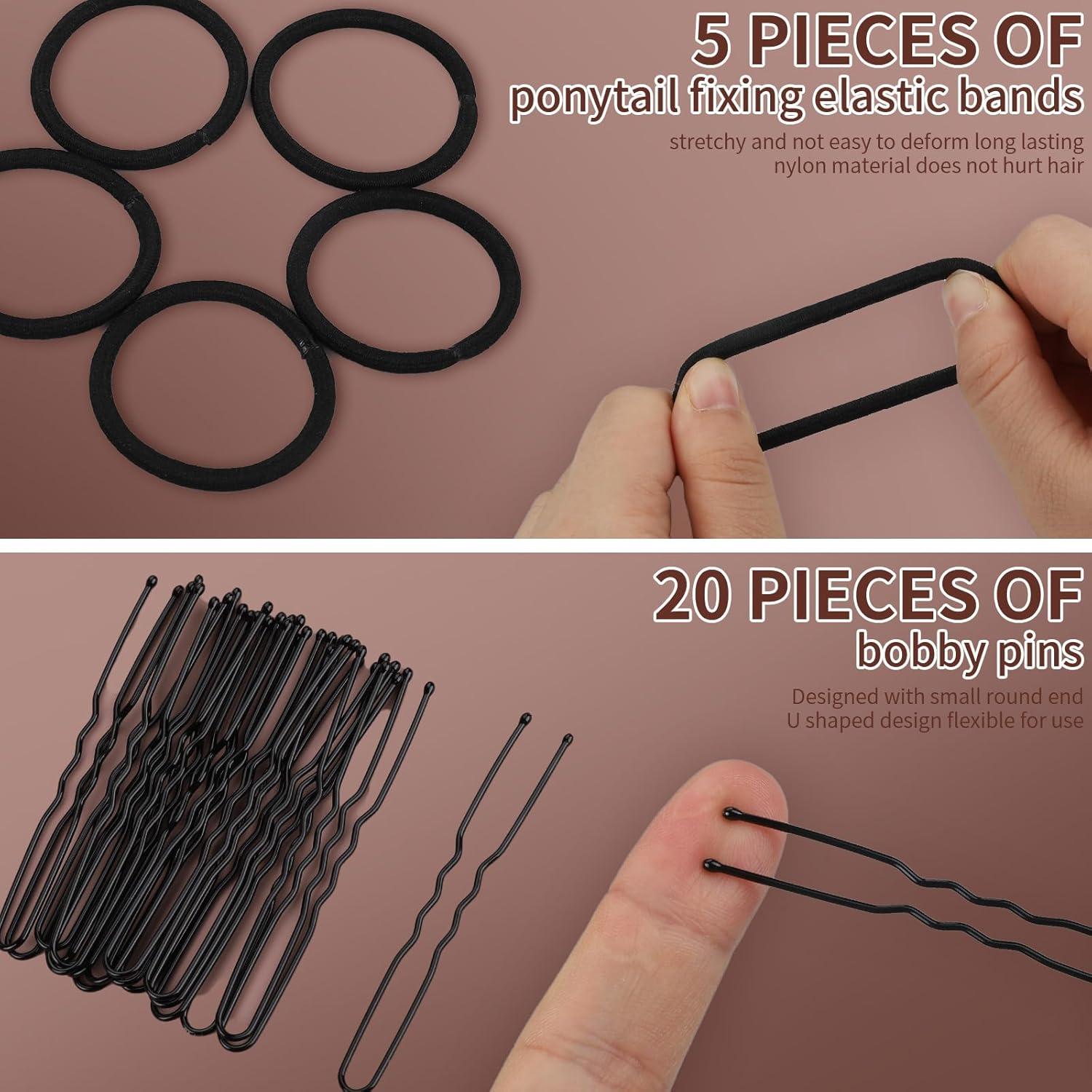 Conjunto de Donuts para Moño Mediano Teenitor - 4 Colores