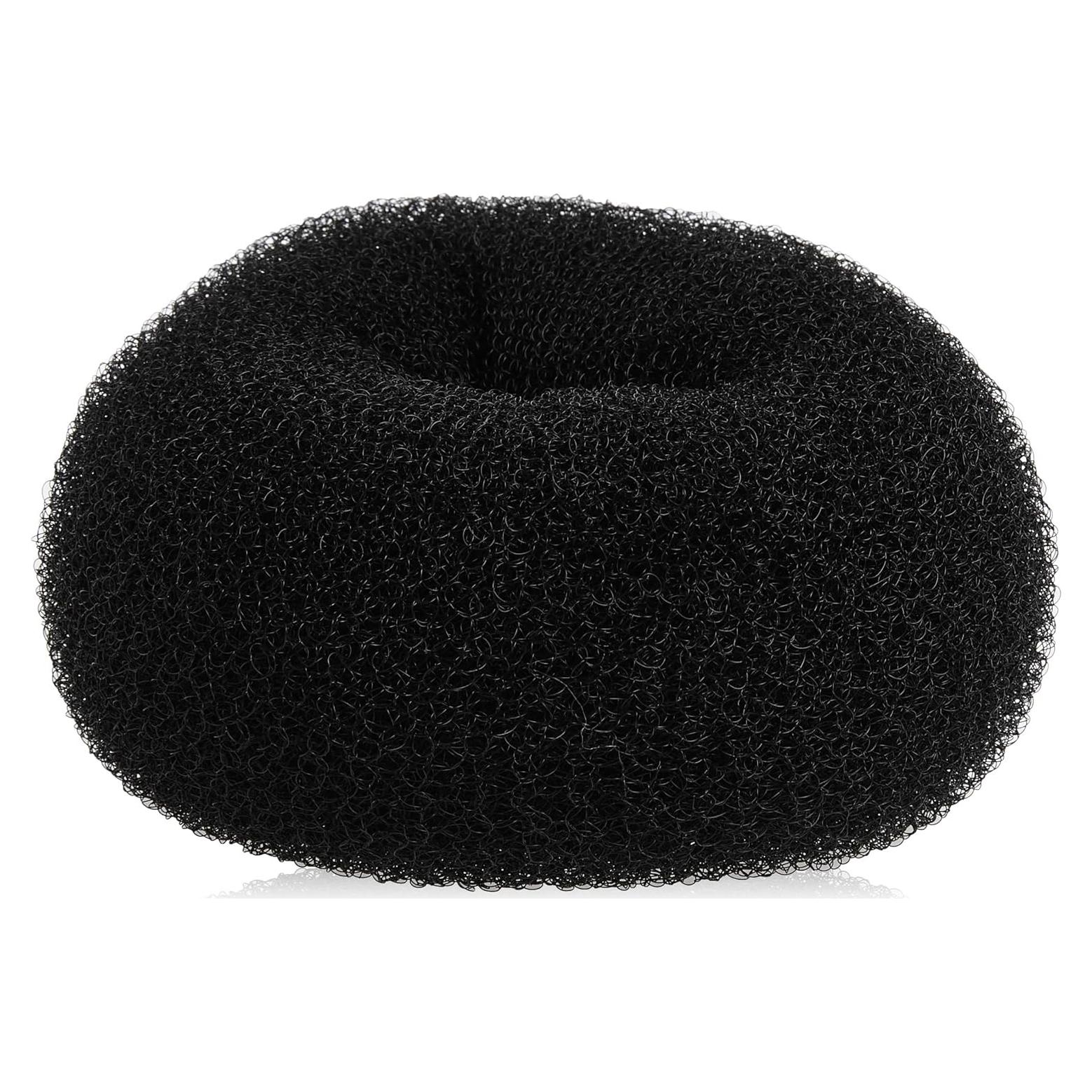 Donut de cabello Jumbo Diane Negro 14 cm