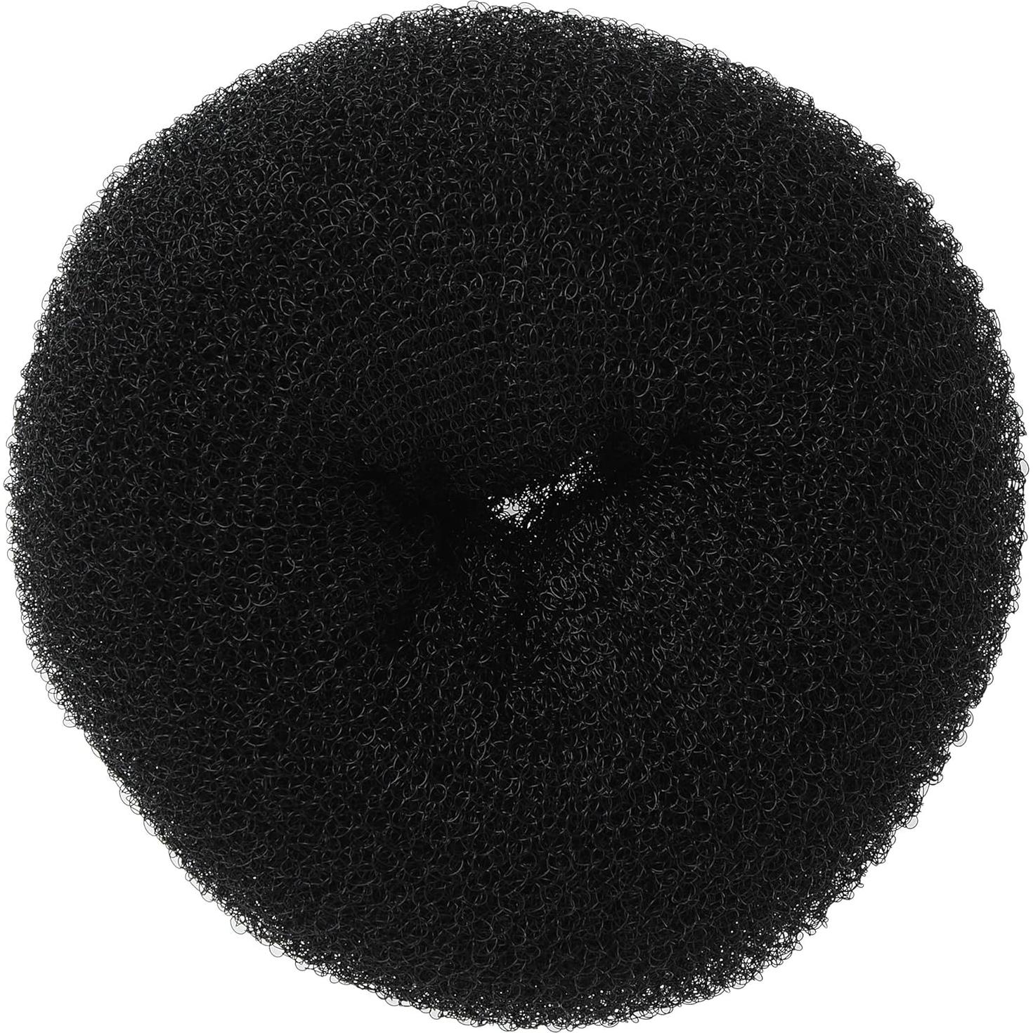 Donut de cabello Jumbo Diane Negro 14 cm