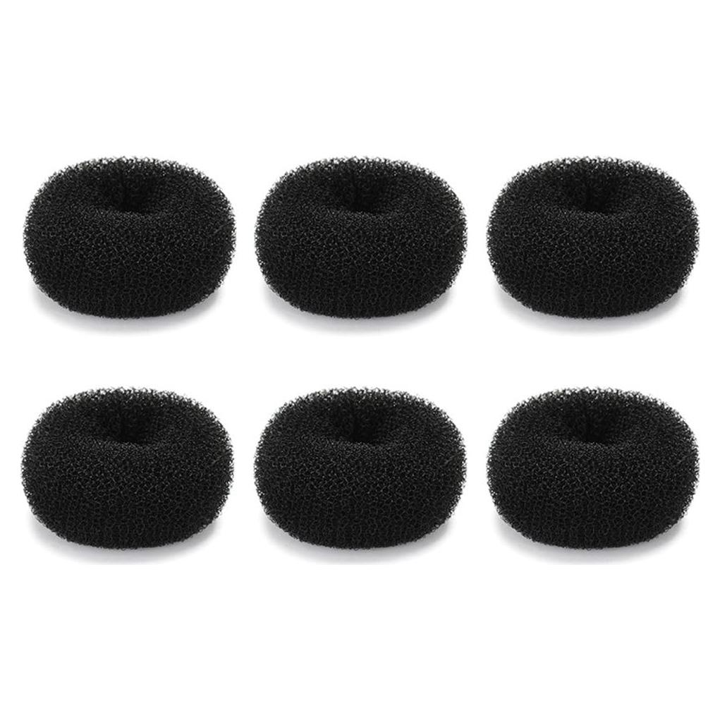 Fabricadores de moño mini SQULIGT 6 PCS 5 cm negros