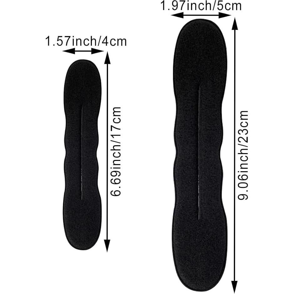 Hacedor de Moño de Espuma 10PCS Arvintas - Clips para Peinados