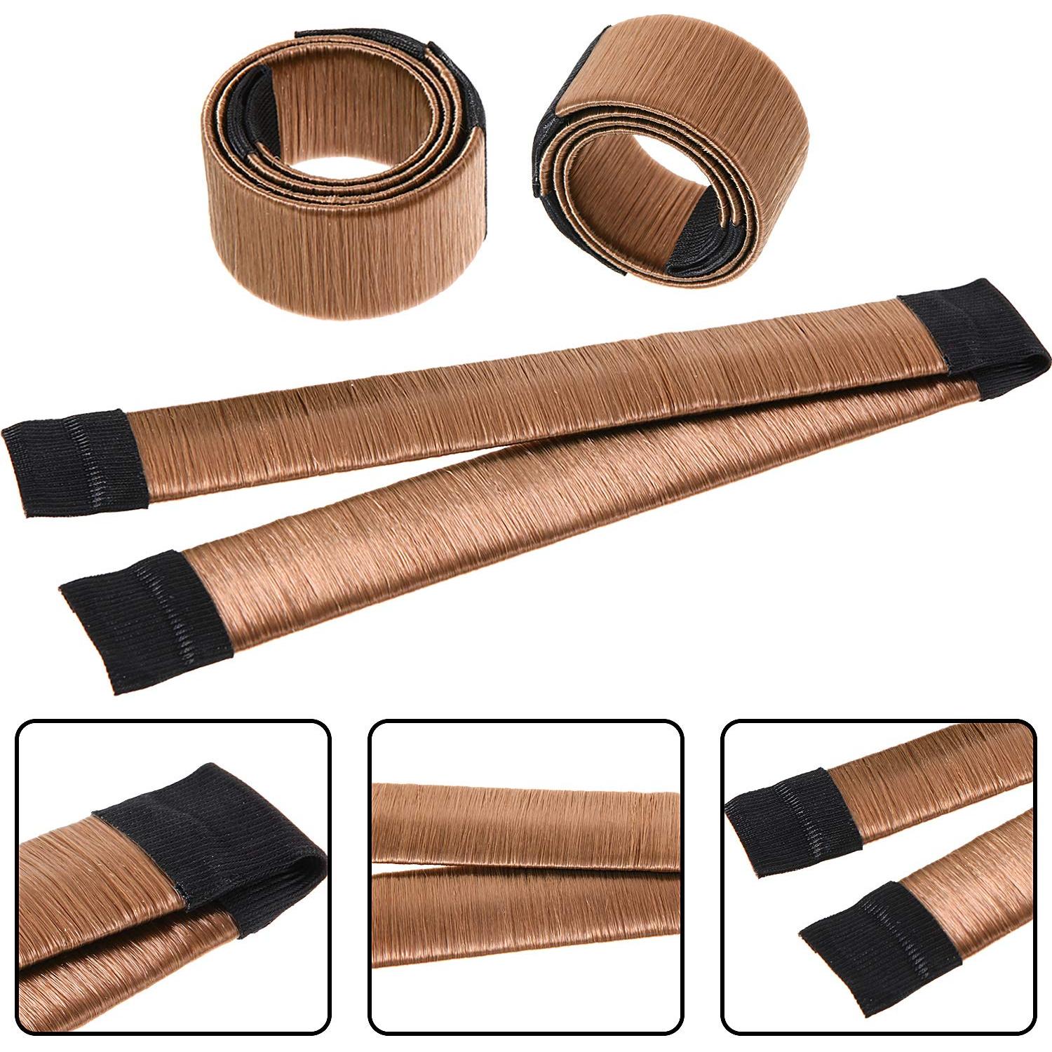 Juego de Estilizado de Cabello WILLBOND - 3 Donuts, 2 Formadores, 4 Herramientas