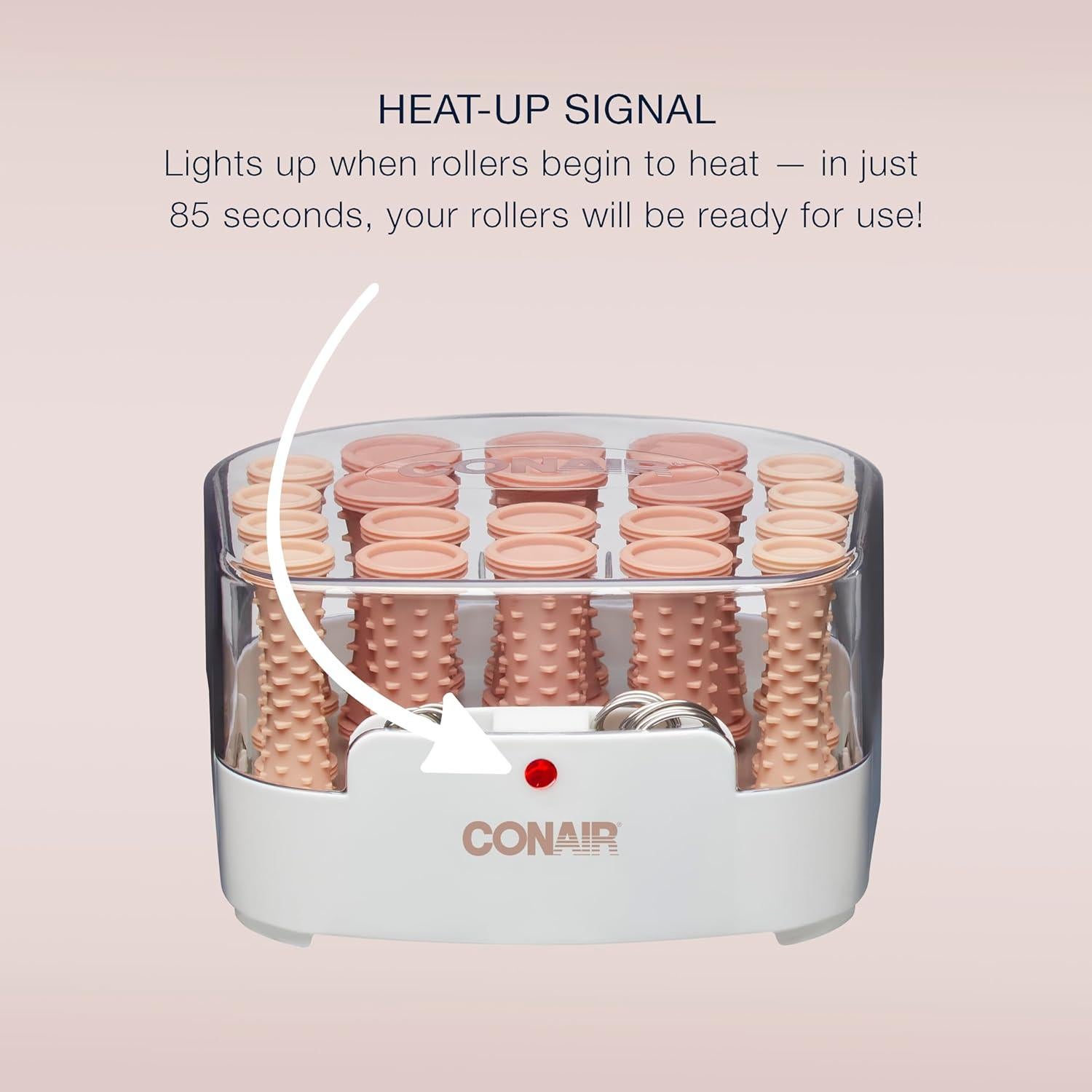 Rulos Calientes Conair Compactos 20 Piezas 1/2" a 1"