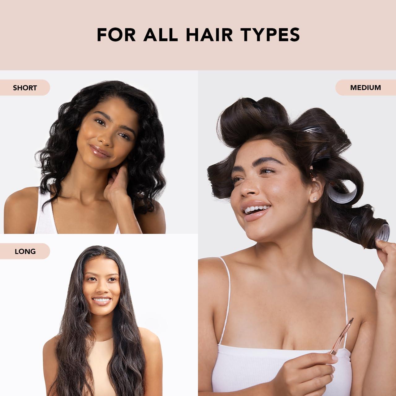 Rizadores Térmicos de Cerámica Kitsch Pro - 8 Piezas para Cabello