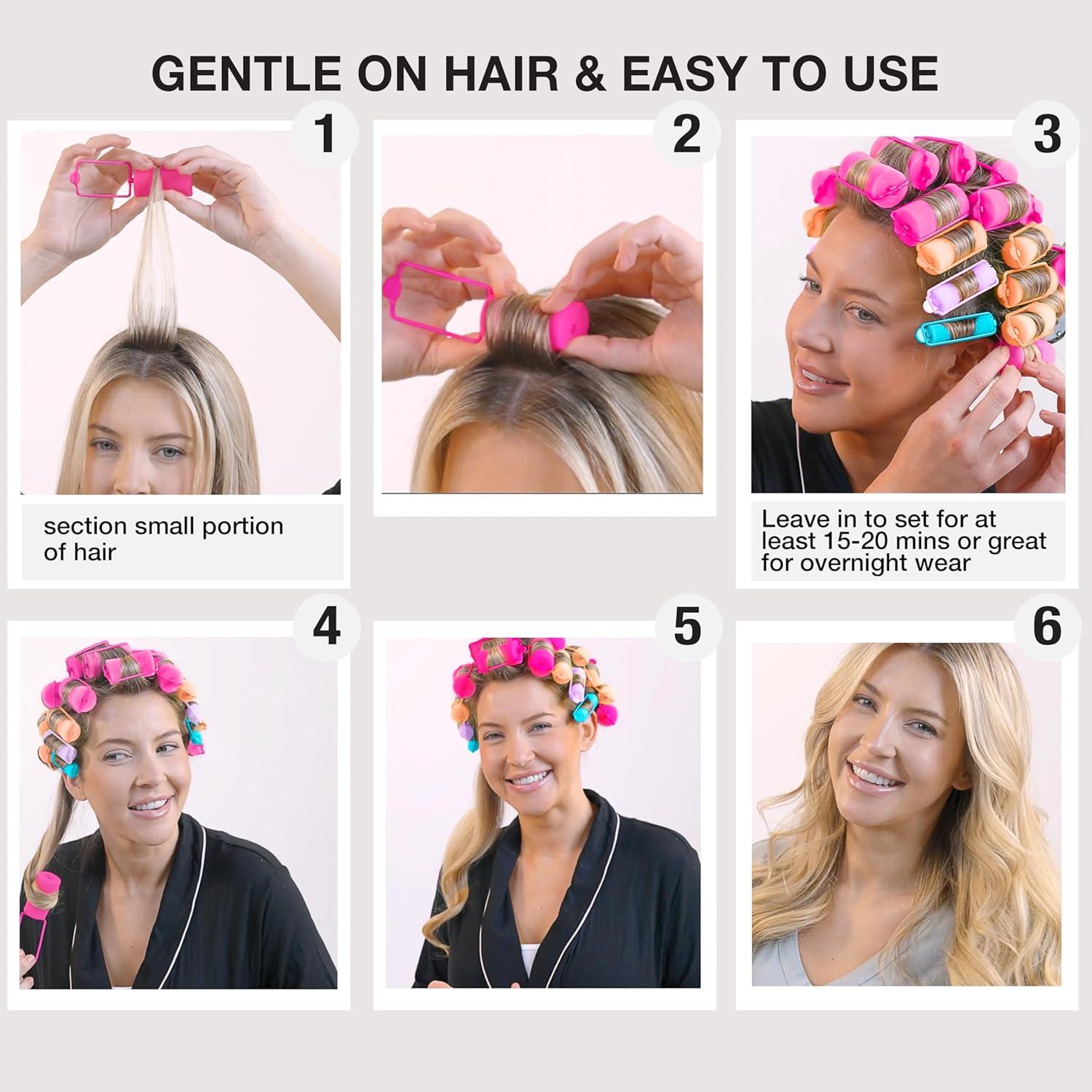 Rulos de Espuma Conair - 48 Unidades Multi-Tamaño