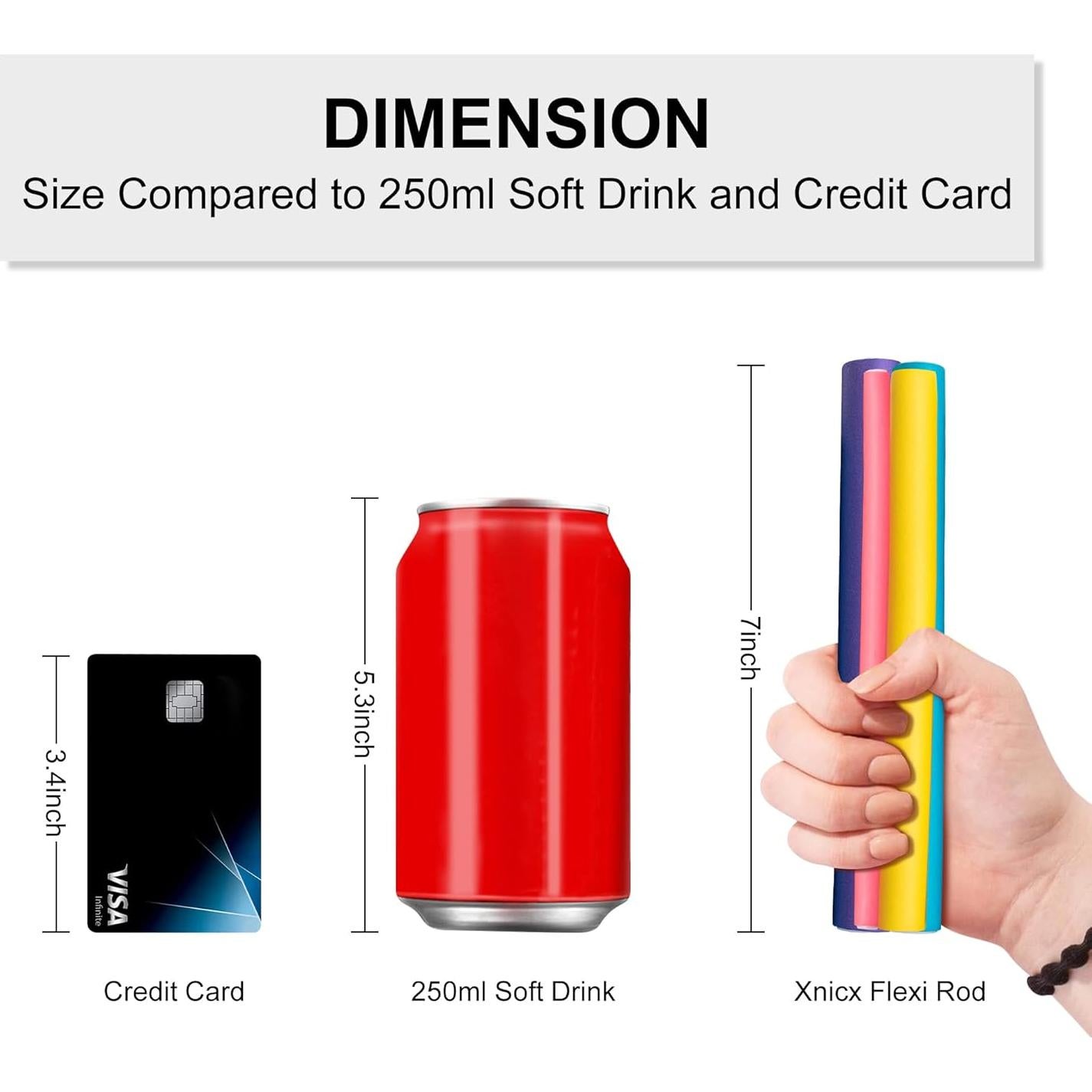 Set de 47 Rulos Flexibles Sin Calor xnicx 18 cm para Cabello