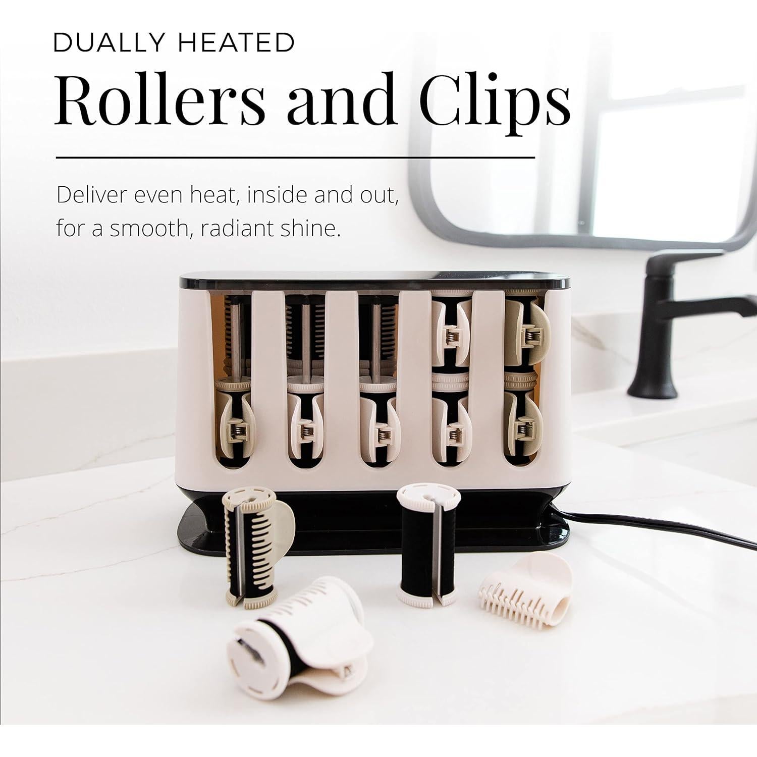 Rulos Calientes Remington Shine Therapy 20 Piezas con Aceite de Argán