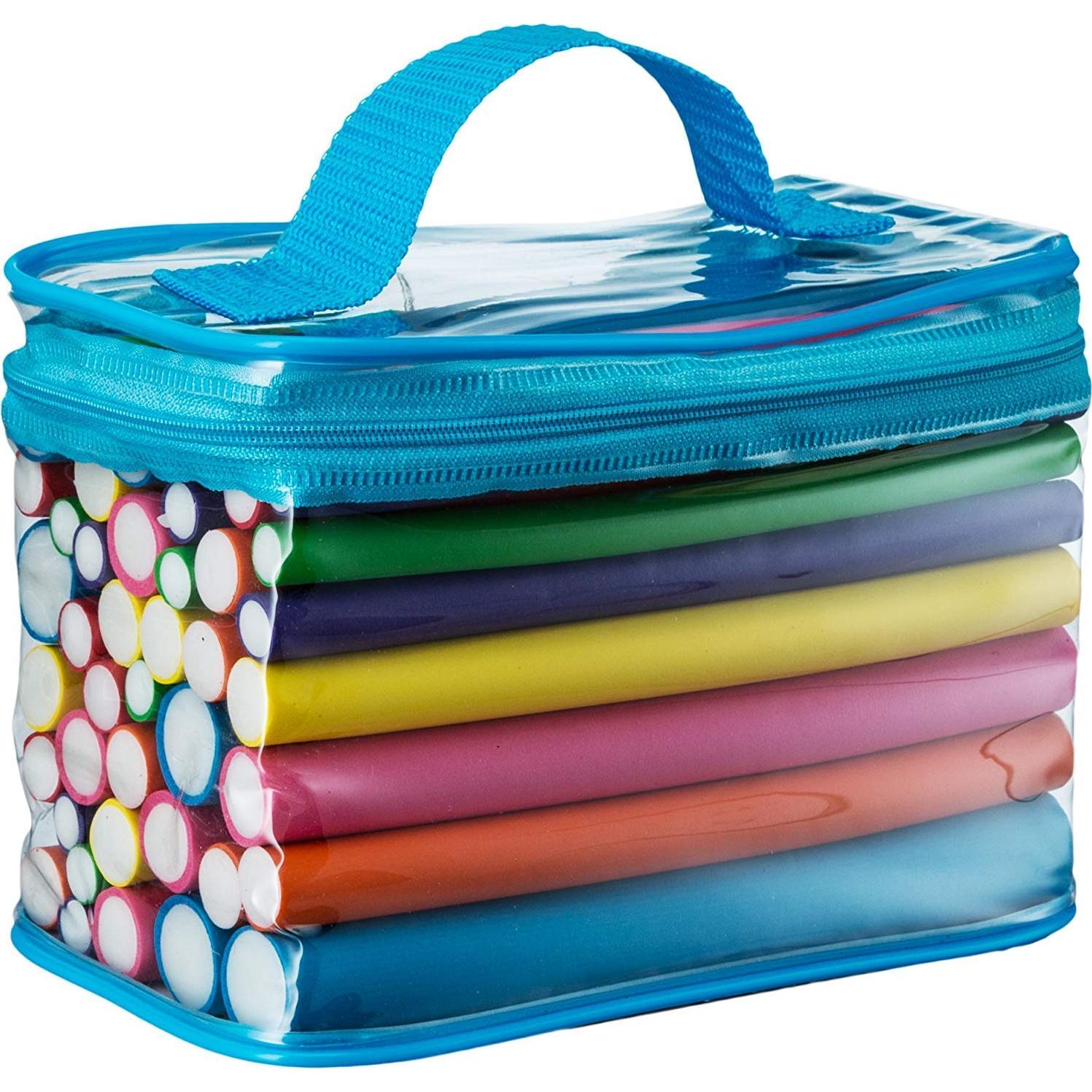 Rizadores de Pelo Flexibles Tifara 42 Piezas 17.78 cm Sin Calor