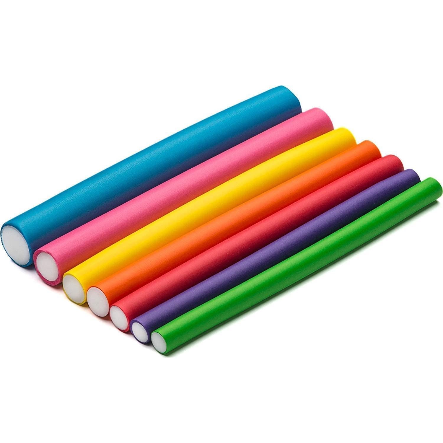 Rizadores de Pelo Flexibles Tifara 42 Piezas 17.78 cm Sin Calor