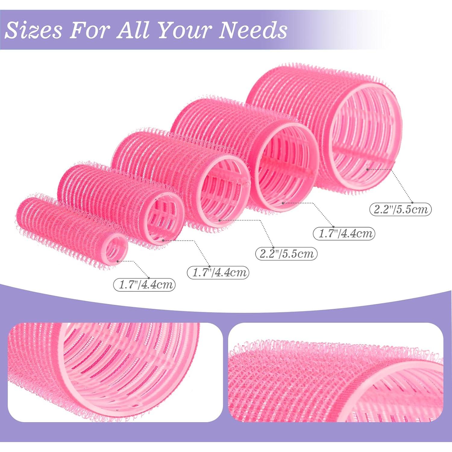 Juego de Rulos para Cabello YHOVID - 72 Piezas, 5 Tamaños