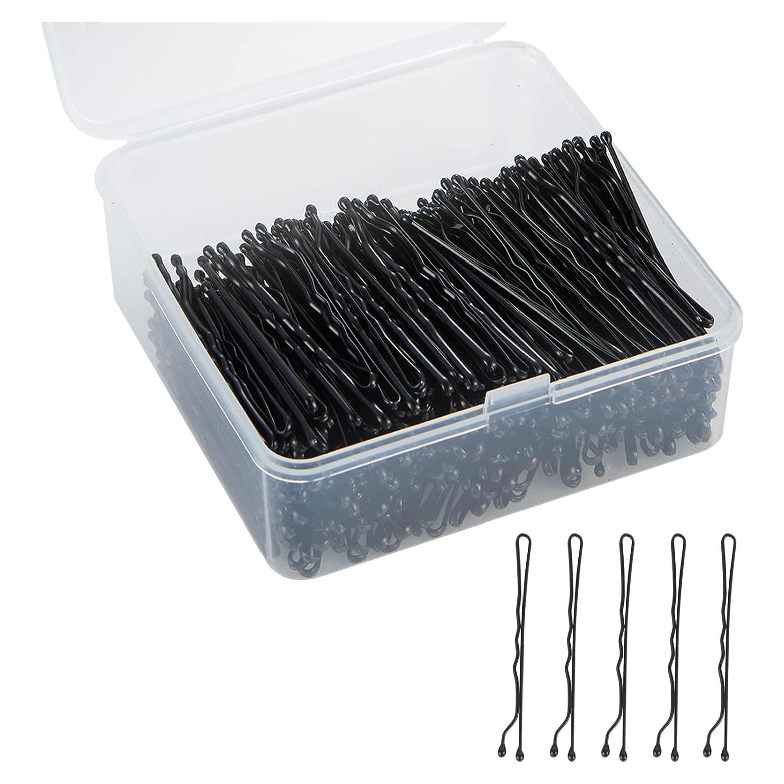 Horquillas Negras 400PCS PURPLESKY para Todo Tipo de Cabello