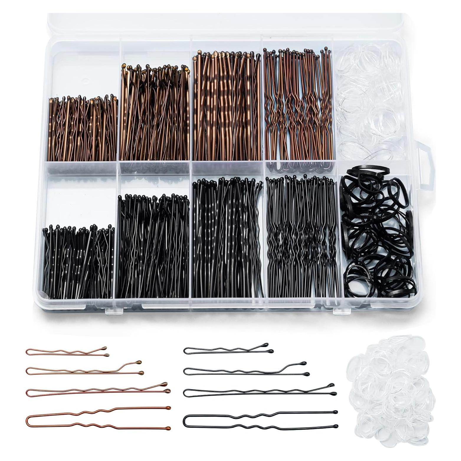 Kit de 400 Pinzas para el Cabello Scaups - 3.5cm a 6cm