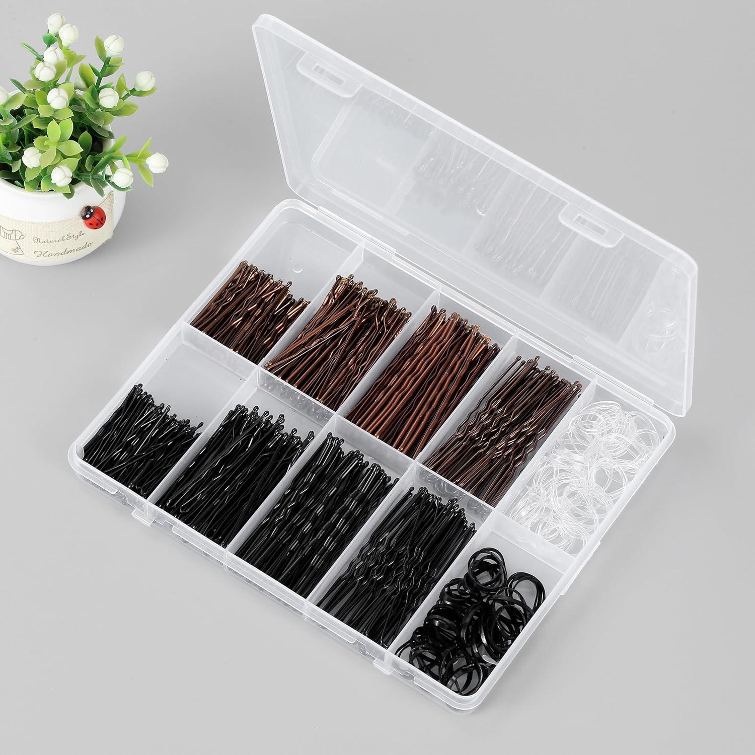 Kit de 400 Pinzas para el Cabello Scaups - 3.5cm a 6cm