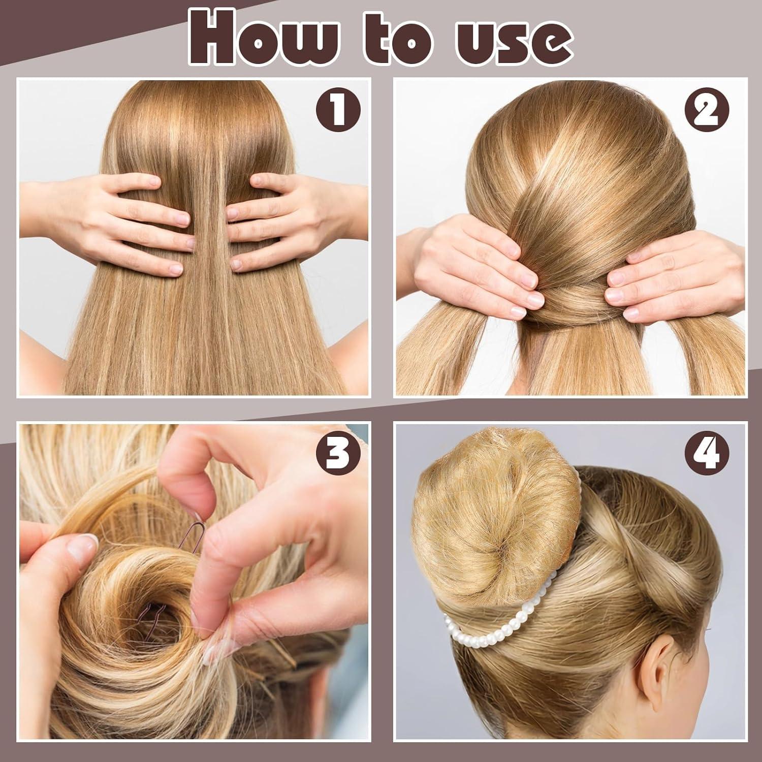 Set de 368 Piezas Pasadores de Pelo ProSuites - Marrones