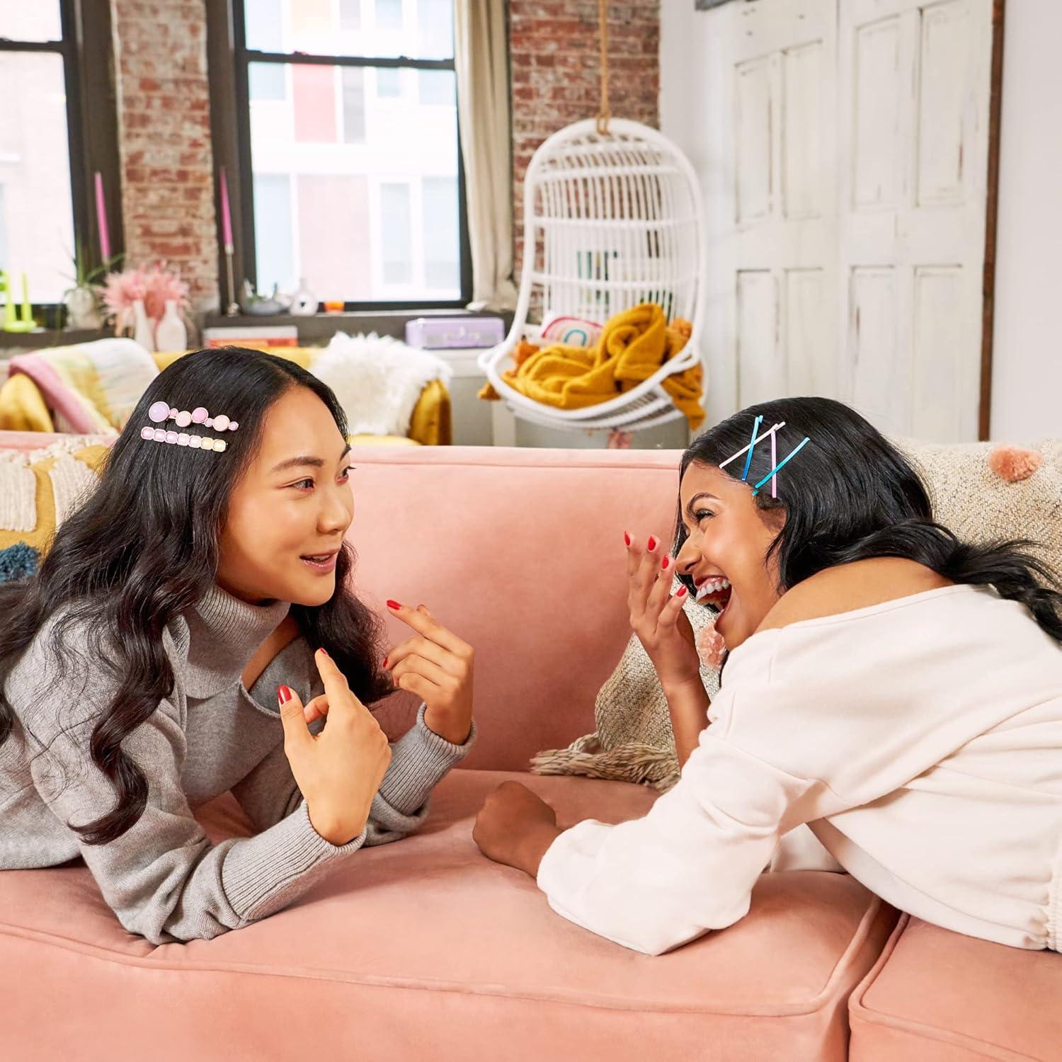 Pinzas de Pelo Goody Ouchless Acuarela 18 Unidades 5.08 cm