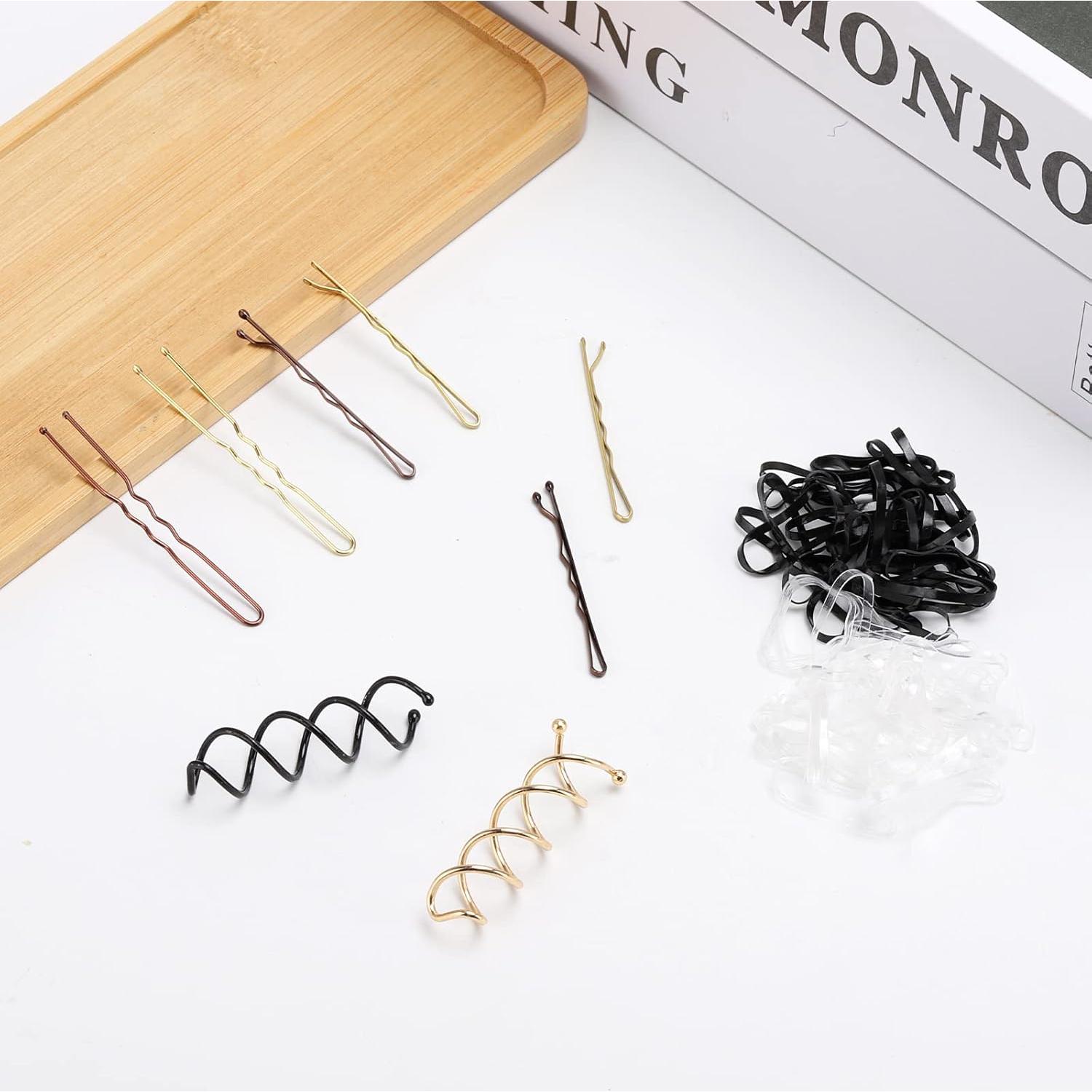 Conjunto de Sujetadores de Cabello Tbestmax - 356 Pcs