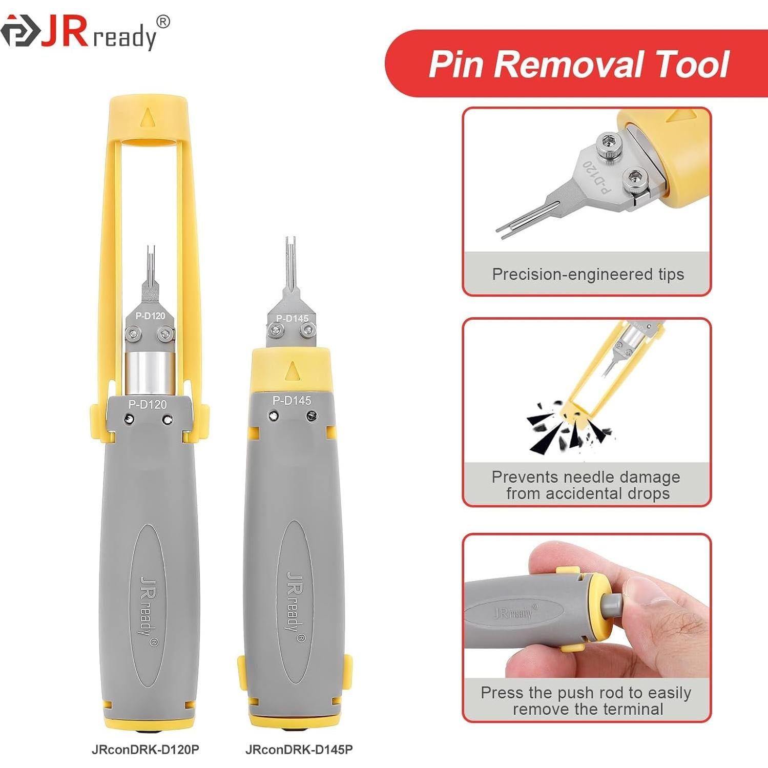 Kit de Herramientas de Extracción de Pines JRready ST6543 20-24AWG