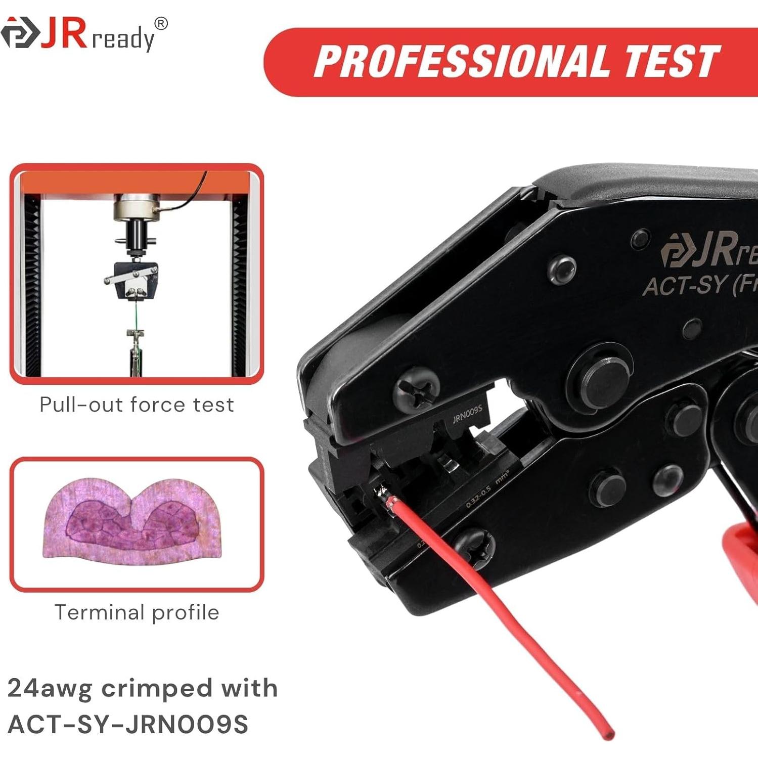 Kit de Herramientas de Extracción de Pines JRready ST6543 20-24AWG