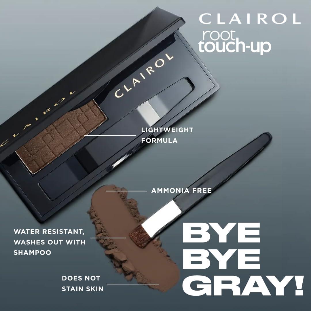 Polvo Temporal Clairol para Cubrir Raíces Marrón Oscuro 1.98g