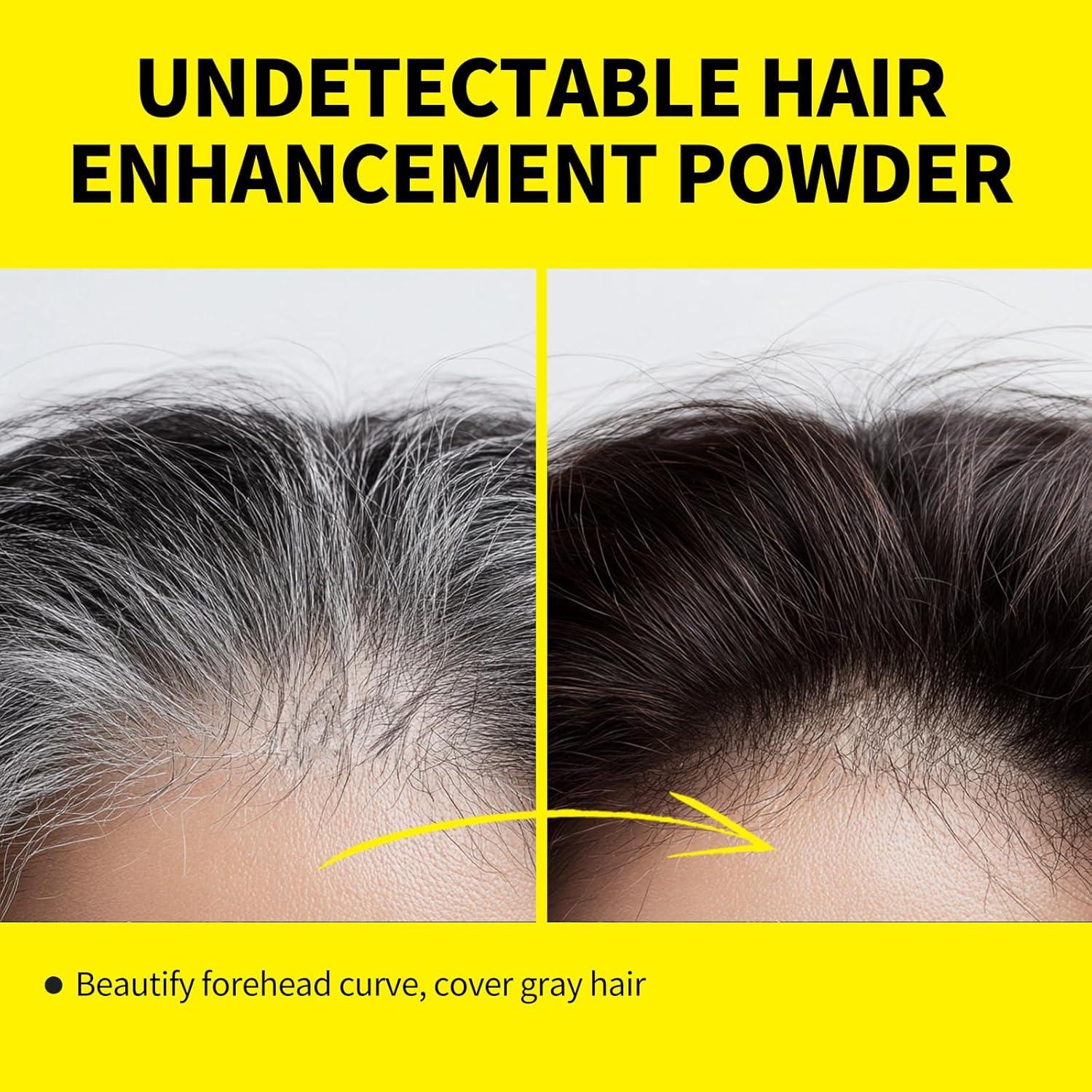 Polvo para Cabello SEVICH Negro 8g - Cubre Raíces y Canas