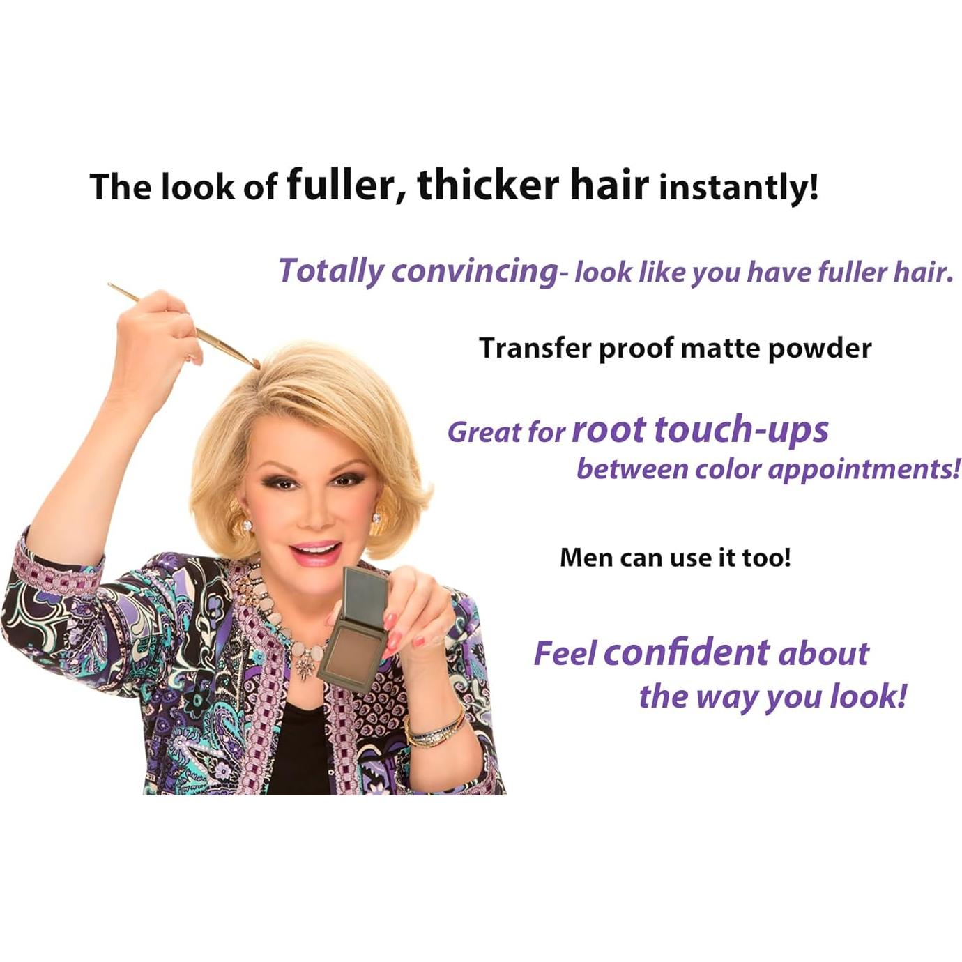 Polvo Rellenador Joan Rivers para Raíces - Castaño 90 Días