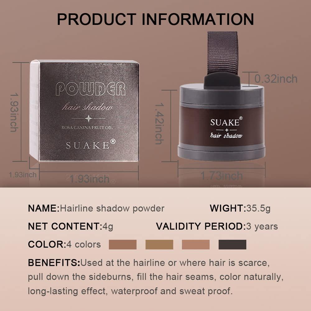 Polvo Sombra para Cabello Marrón - DIARIO DE AMY, 4g